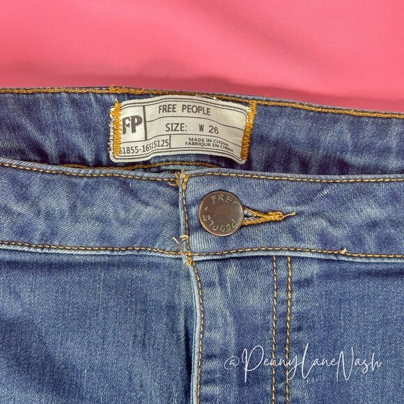 Free People We The Free Just Float On Flare Jeans Size 26 - Picture 9 of 14